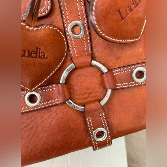 Luella Leather Satchel - Picture 7 of 9